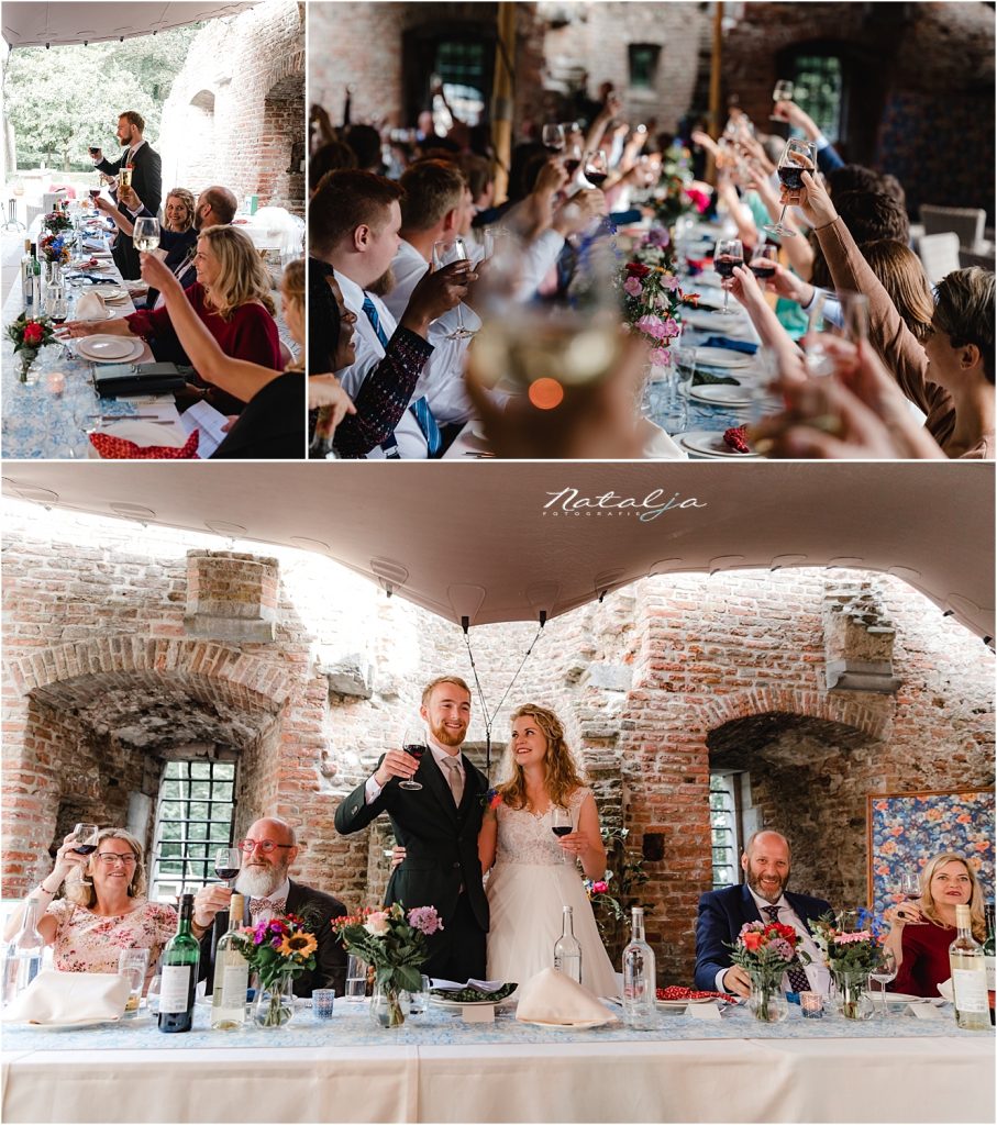 Trouwfotograaf kasteel Duurstede trouwreportage