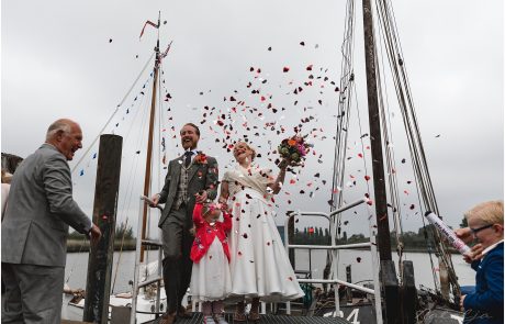 Stoer trouwen op eilande de Kaag Krimepen aan den IJssel